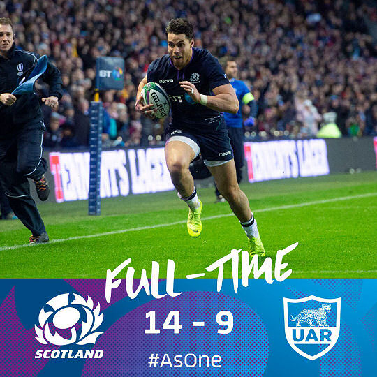 Scotland v Argentina FT AIs 2018